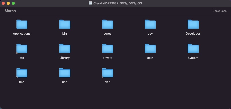iOS 18 Decrypted IPSW Root Filesystem